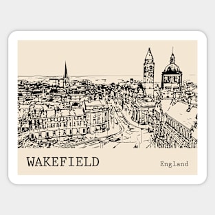 Wakefield England Sticker